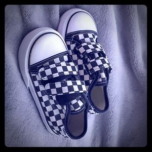 Van's Checkered- size 7 toddlers